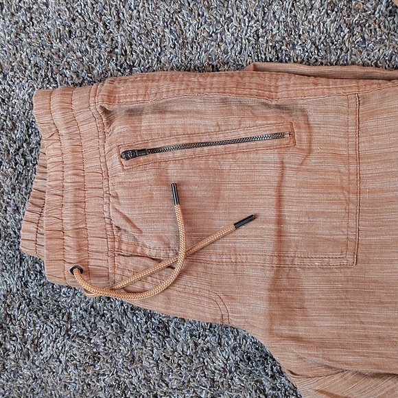 ATHLETA WOMENS CABO LINEN TEXTURED WIDE LEG PANTS πππ - Picture 3 of 15